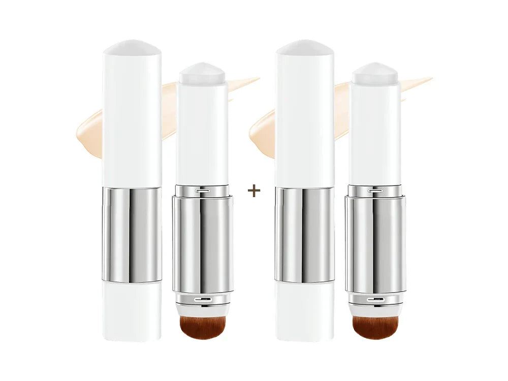 🎉BUY 1 GET 1 FREE🎉Color-Changing Foundation Stick with Collagen Capsules - Dual-Ended with Detachable Brush