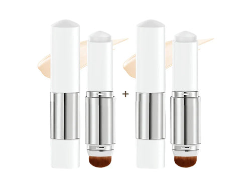 🎉BUY 1 GET 1 FREE🎉Color-Changing Foundation Stick with Collagen Capsules - Dual-Ended with Detachable Brush