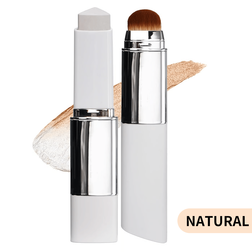 🎉BUY 1 GET 1 FREE🎉Color-Changing Foundation Stick with Collagen Capsules - Dual-Ended with Detachable Brush